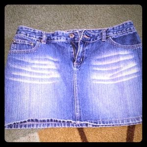 Denim skirt